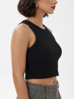 ASTER CREW NECK BLACK - Image 4