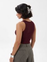 ASTER CREW NECK MAROON - Image 3