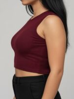 ASTER CREW NECK MAROON - Image 3