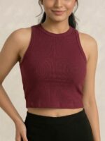 ASTER CREW NECK MAROON - Image 3