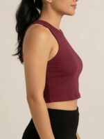 ASTER CREW NECK MAROON - Image 4