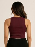 ASTER CREW NECK MAROON - Image 2