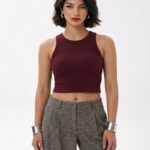 ASTER CREW NECK MAROON