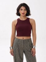 ASTER CREW NECK MAROON