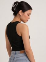 ASTER CREW NECK BLACK - Image 2