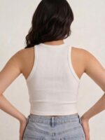 ASTER CREW NECK WHITE - Image 2