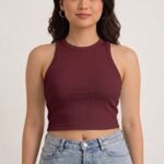 ASTER CREW NECK MAROON