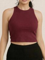 ASTER CREW NECK MAROON - Image 6