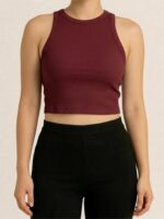 ASTER CREW NECK MAROON - Image 5