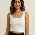 BERLIN SCOOP NECK WHITE