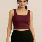 BERLIN SCOOP NECK MAROON