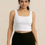 BERLIN SCOOP NECK WHITE