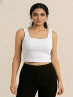 BERLIN SCOOP NECK WHITE