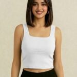 BERLIN SCOOP NECK WHITE