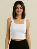 BERLIN SCOOP NECK WHITE
