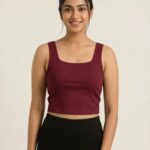 BERLIN SCOOP NECK MAROON