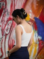BERLIN SCOOP NECK WHITE - Image 2