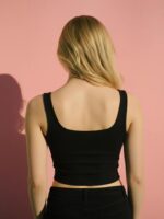 BERLIN SCOOP NECK BLACK - Image 4