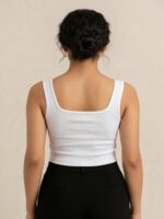 BERLIN SCOOP NECK WHITE - Image 2
