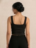 BERLIN SCOOP NECK BLACK - Image 3