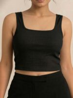 BERLIN SCOOP NECK BLACK - Image 4