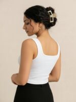 BERLIN SCOOP NECK WHITE - Image 3