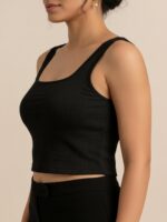 BERLIN SCOOP NECK BLACK - Image 6