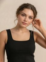 BERLIN SCOOP NECK BLACK - Image 3