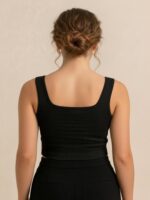 BERLIN SCOOP NECK BLACK - Image 4