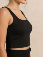 BERLIN SCOOP NECK BLACK - Image 6