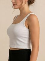 BERLIN SCOOP NECK WHITE - Image 5