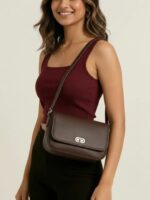 BERLIN SCOOP NECK MAROON - Image 5