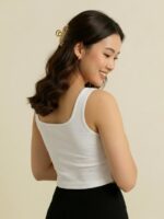 BERLIN SCOOP NECK WHITE - Image 2