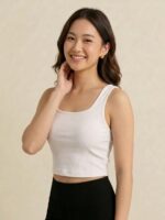 BERLIN SCOOP NECK WHITE - Image 3