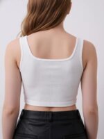 BERLIN SCOOP NECK WHITE - Image 2