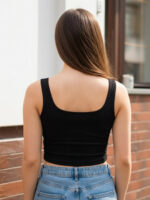 BERLIN SCOOP NECK BLACK - Image 2