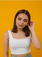 BERLIN SCOOP NECK WHITE - Image 6