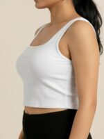 BERLIN SCOOP NECK WHITE - Image 6