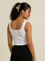 BERLIN SCOOP NECK WHITE - Image 3