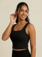 BERLIN SCOOP NECK BLACK - Image 4