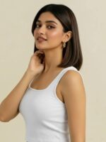 BERLIN SCOOP NECK WHITE - Image 5