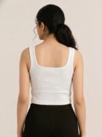 BERLIN SCOOP NECK WHITE - Image 2