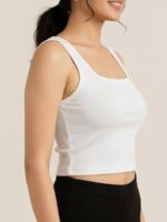 BERLIN SCOOP NECK WHITE - Image 4