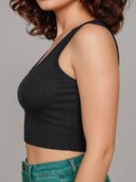 BERLIN SCOOP NECK BLACK - Image 5