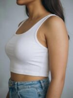 BERELIN SCOOP NECK WHITE - Image 2