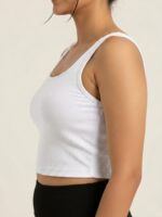 BERLIN SCOOP NECK WHITE - Image 4