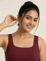 BERLIN SCOOP NECK MAROON - Image 5