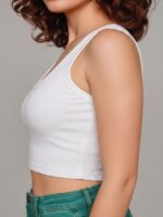 BERLIN SCOOP NECK WHITE - Image 5
