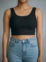 BERLIN SCOOP NECK BLACK - Image 6