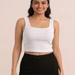 BERLIN SCOOP NECK WHITE